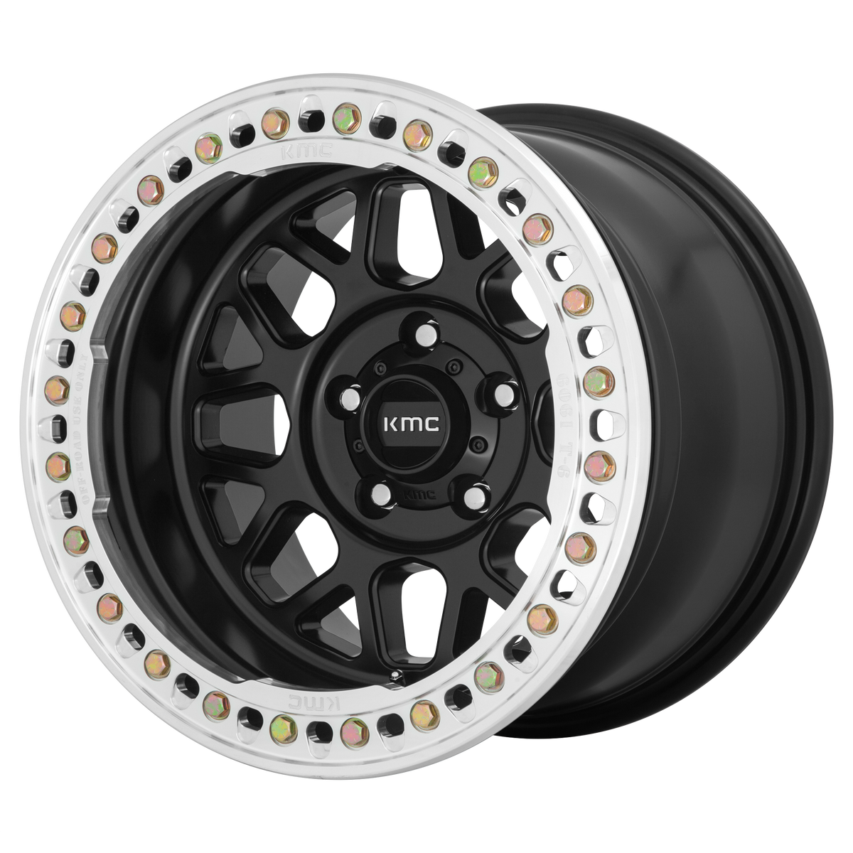 KMC KM235 GRENADE CRAWL 17X8.5 0 BLANK/BLANK Satin Black