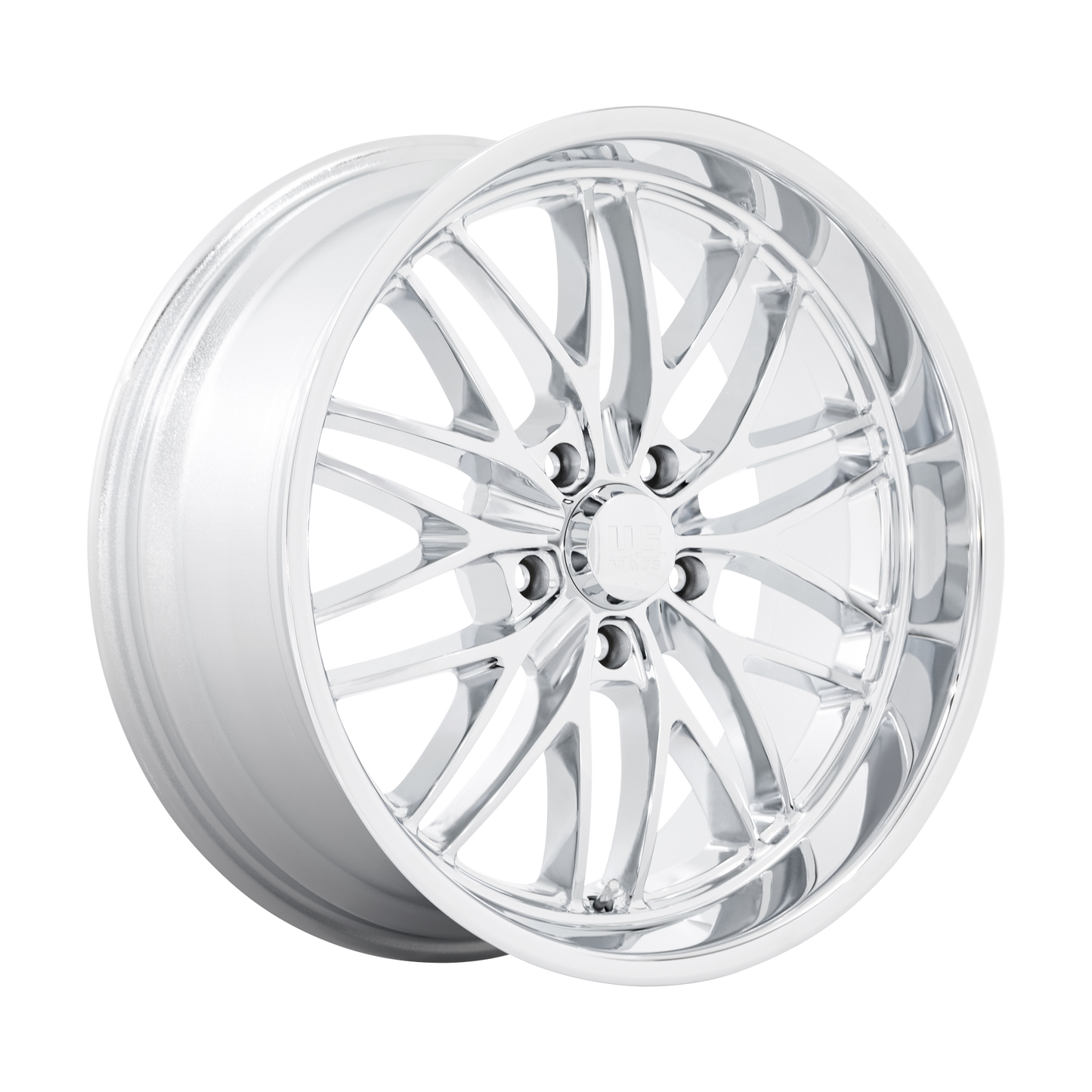 US Mag 1PC U140 SANTA CRUZ 20X10 6 5X127 CHROME