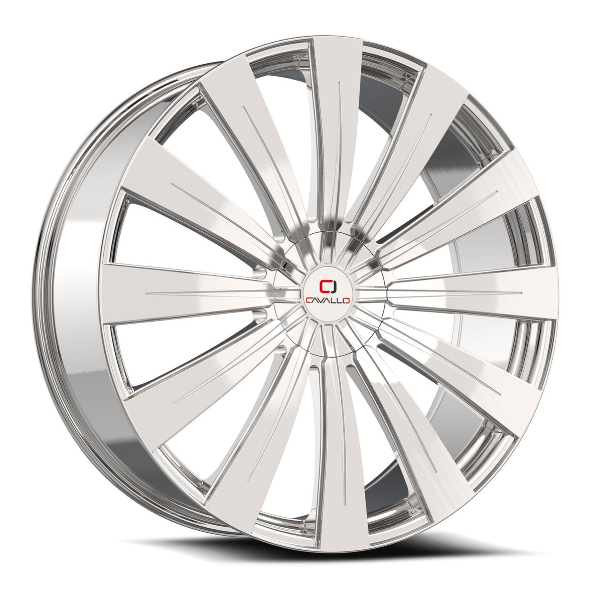 Cavallo CLV-49 24x9 18 5x115/5x139.7 Nano Chrome CLV-49249051151397+18NC