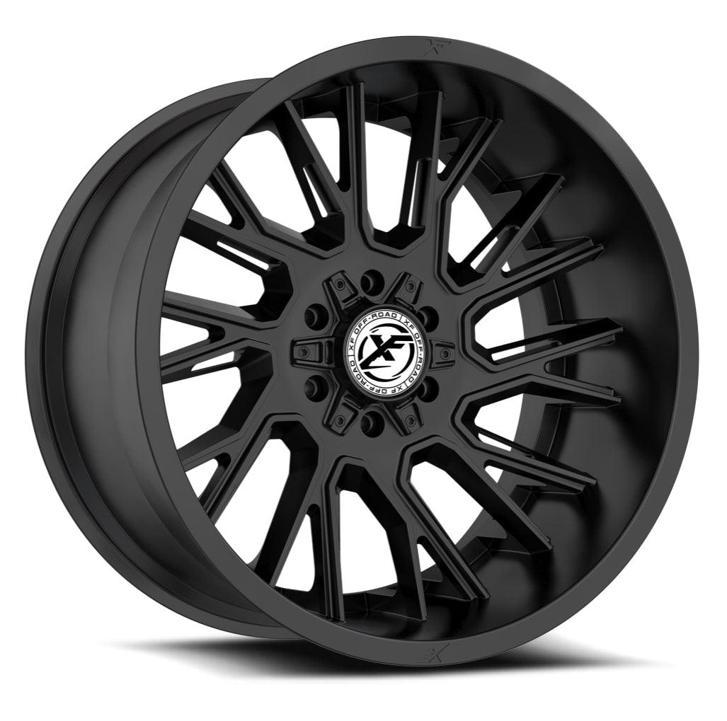 XF OFF-ROAD XF-230 20X10 -12 5X127/5X139.7 SATIN BLACK
