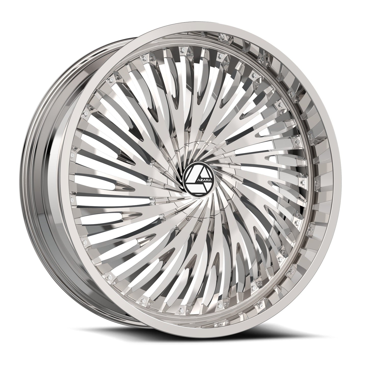 Azara AZA-526 24x9 15 5x115/5x120 Nano Chrome AZA-5262493915NC