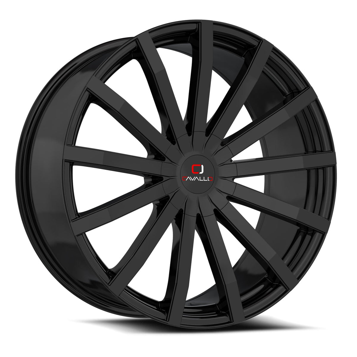 CAVALLO CLV-52 18X8 35 5X112/5X114.3 GLOSS BLACK