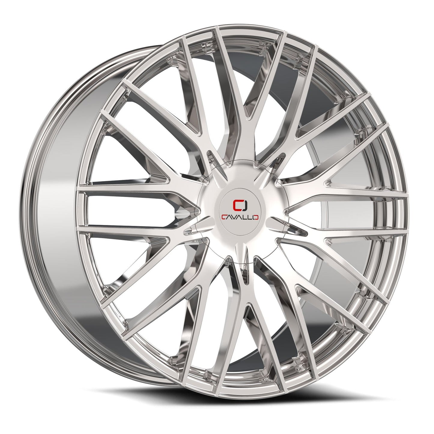 Cavallo CLV-45 22x8.5 38 5x114.3/5x120 Nano Chrome CLV-45228551143120+38NC