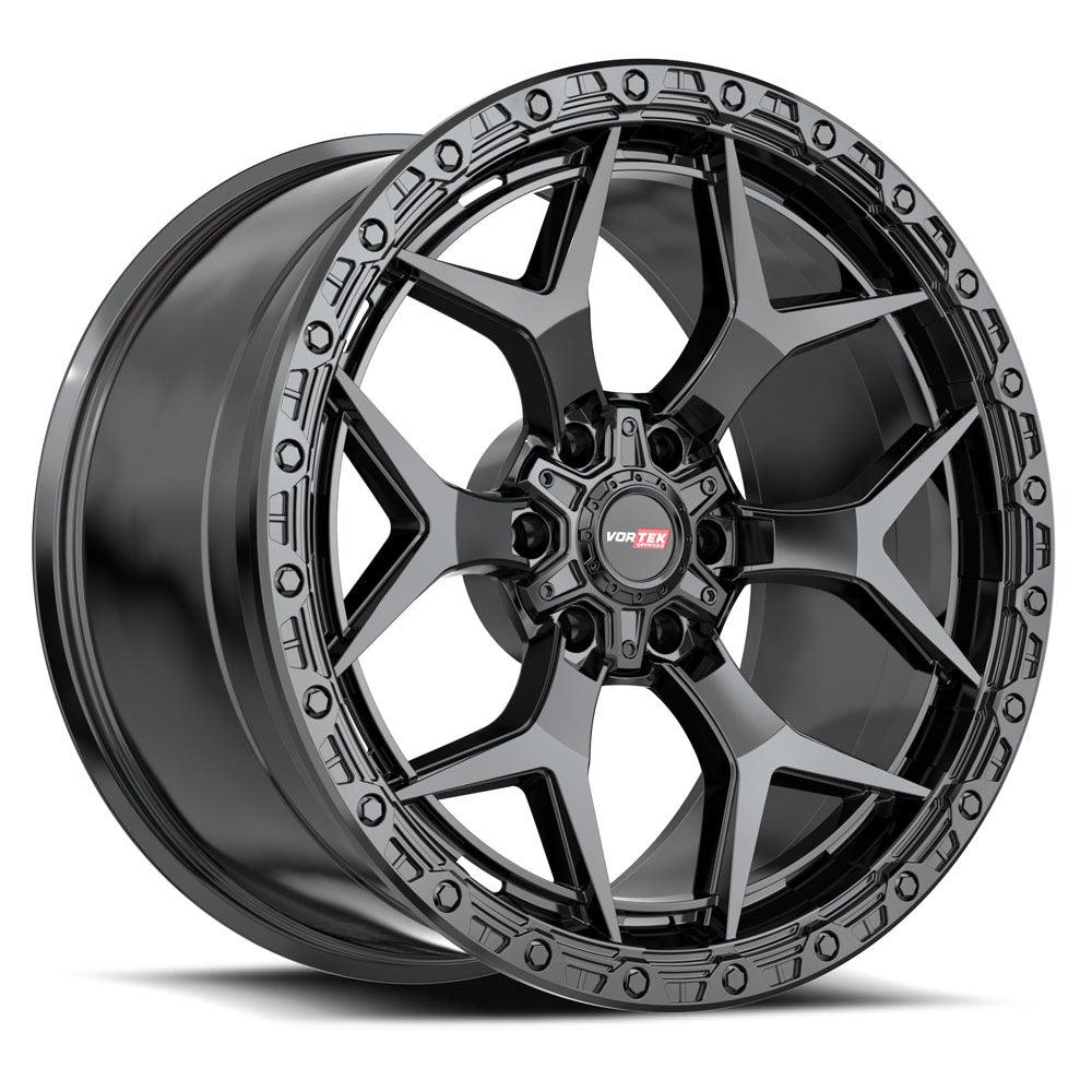 VORTEK VRT-603 17X9 -12 6X135/6X139.7 SATIN BLACK