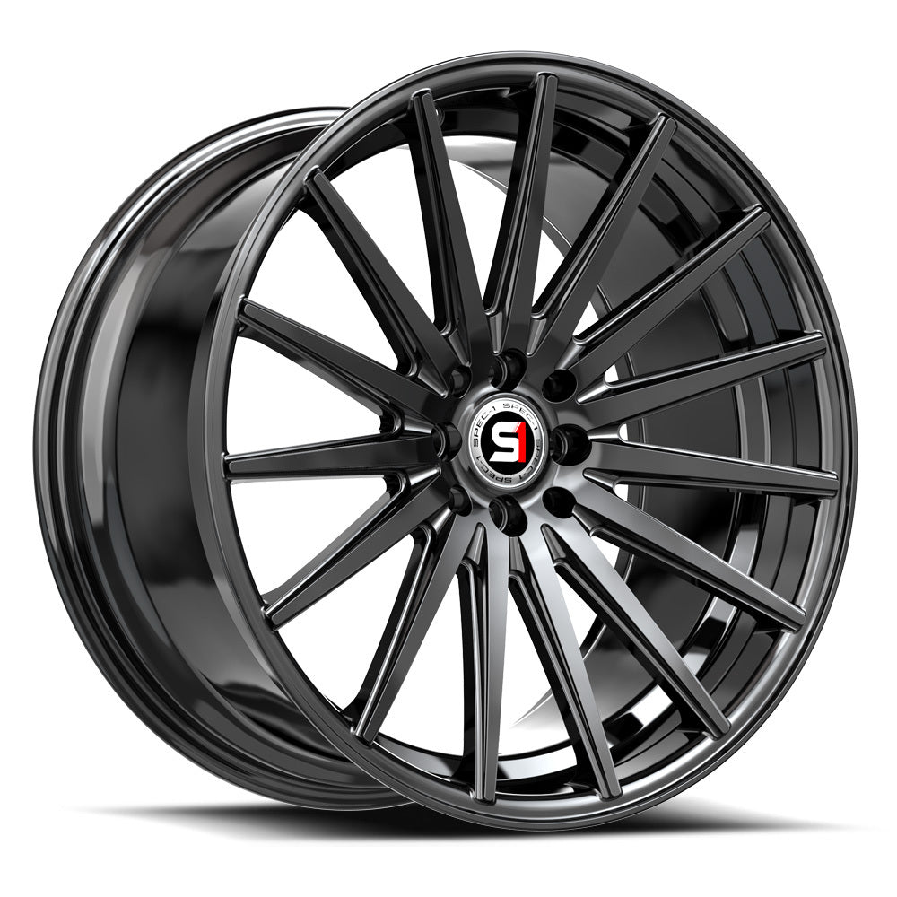 Spec-1 SP-69 20x8.5 38 5x114.3/5x120 Gloss Black SP-6920853838GB
