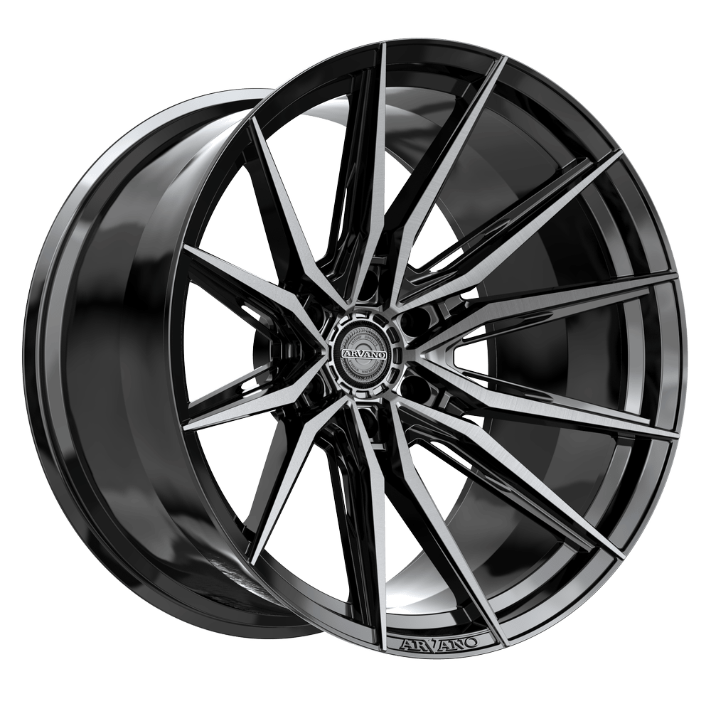 Arvano ART-3 20x9 18 6x139.7 Gloss Black & Brushed Double Dark Tint ART-3A2095018GBUDT