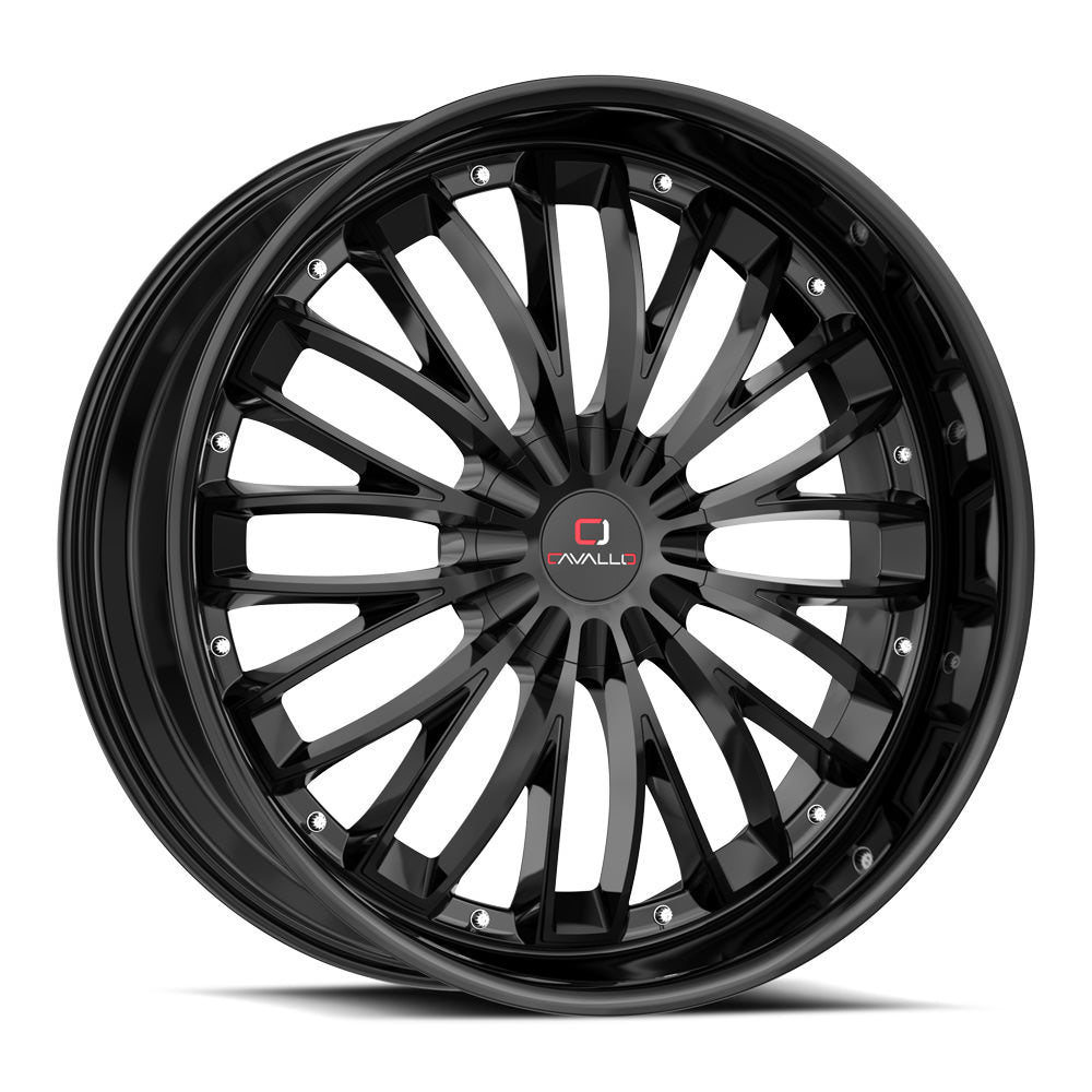Cavallo CLV-42 22x9.5 15 5x115/5x120 Gloss Black CLV-4222955115120+15GB