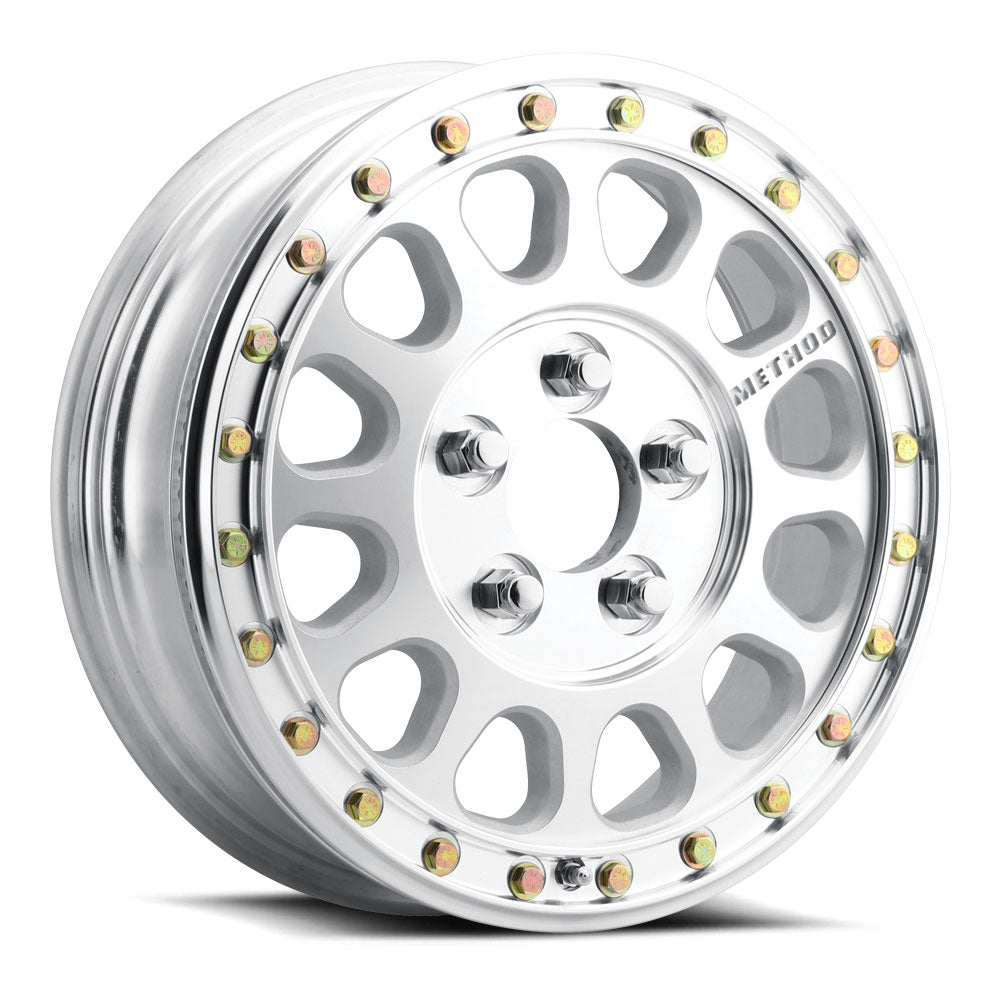 Method 401-R 15x5 5x114.3 (5x4.5) 40mm UTV Beadlock High Offset Machined - Raw MR40155012340B