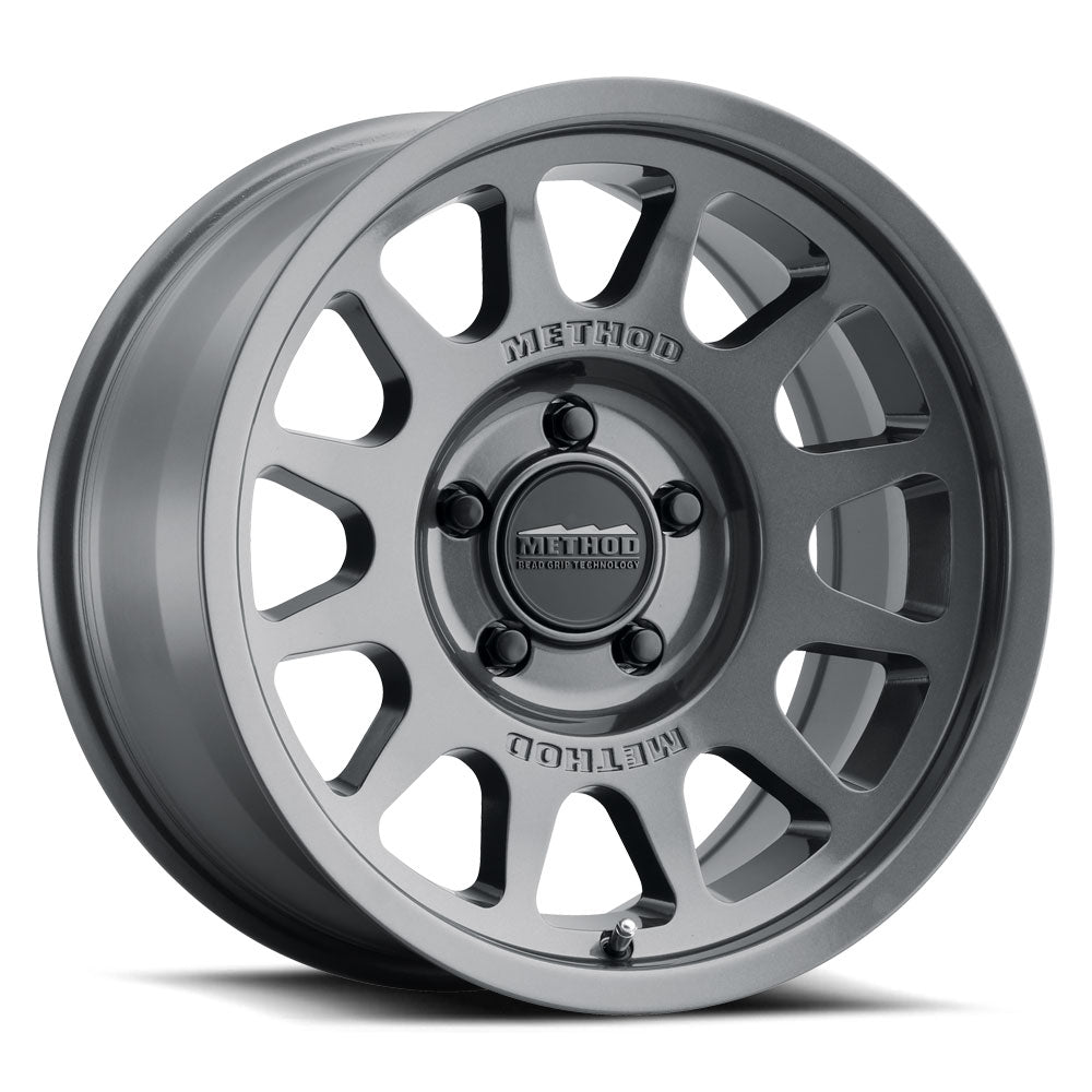 Method 703 17x8.5 5x127 (5x5) 0mm Gloss Titanium MR70378550800