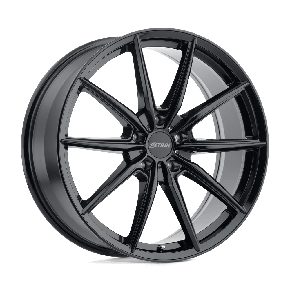 Petrol P4B 19X8 40 5X114.3/5X4.5 GLOSS BLACK