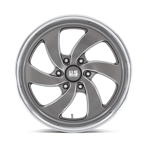 US MAG 1PC U133 DESPERADO 20X9.5 1 6X139.7 ANTHRACITE MILLED DIAMOND CUT MILLED C-BORE 90.7