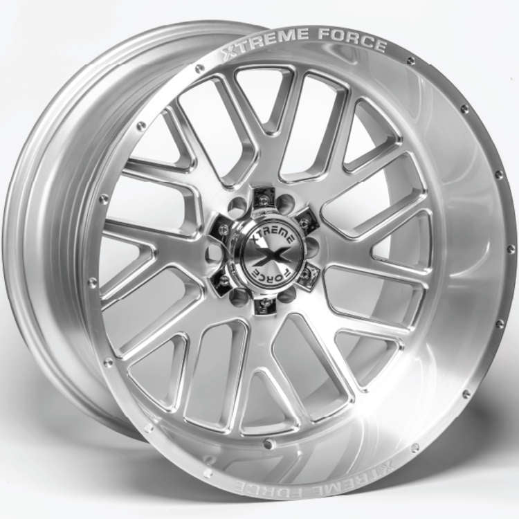 Xtreme Force XF-10 22x12 -51 5x127/5x139.7 Brushed