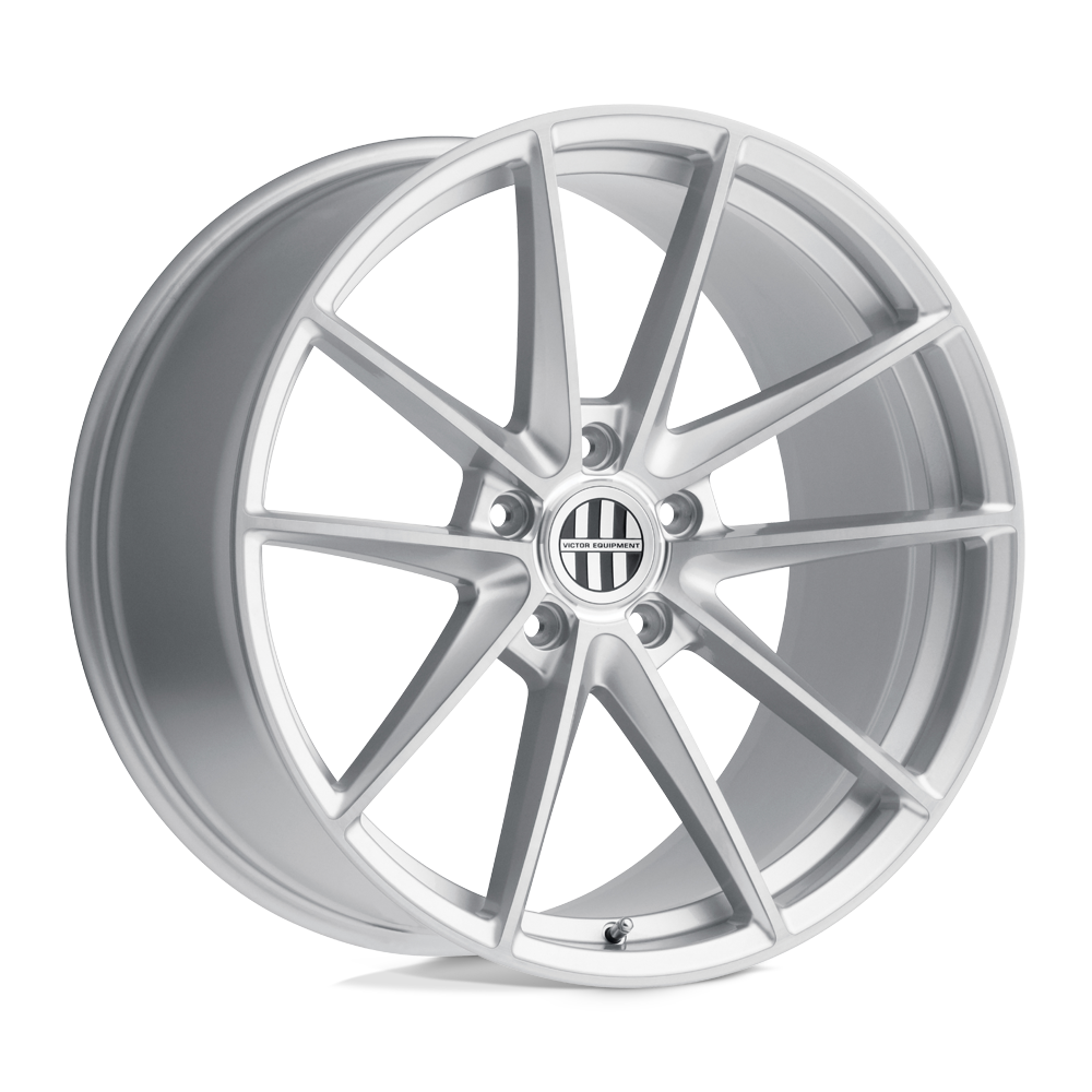 Victor Equipment ZUFFEN 18X11 55 5X130/5X130 SILVER W/ BRUSHED FACE