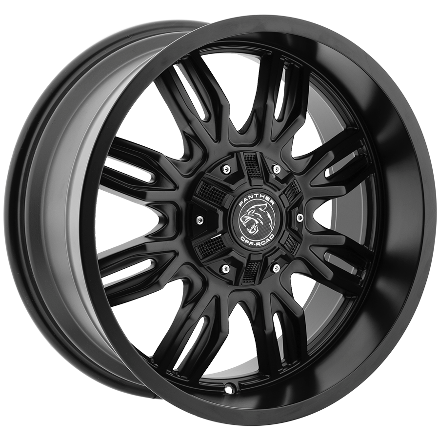 PANTHER 580 OFFROAD 20X9 16X170/180 OFFSET +00 GLOSS BLACK - Tires and Engine Performance