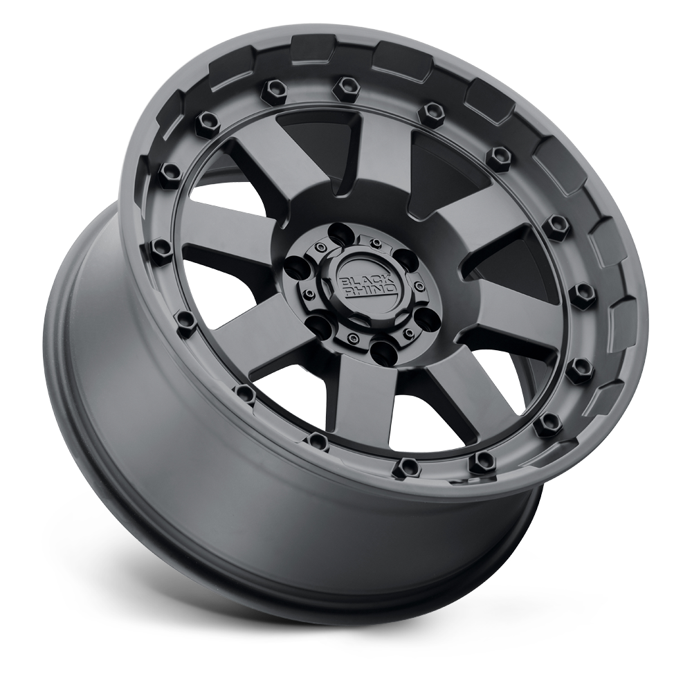 Black Rhino CLEGHORN 18X9 6 8X170/8X170 MATTE BLACK