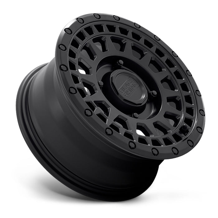 Black Rhino Powersports PARKER UTV BEADLOCK 14X7 51 4X156 MATTE BLACK