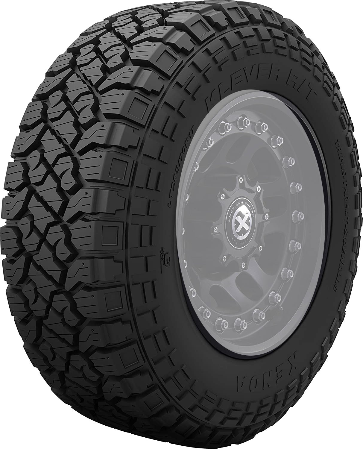 XF-8 22x12 -44 6x139.7 (6x5.5) Chrome With 33x12.50R22 Kenda KR601 Packages - Tires and Engine Performance