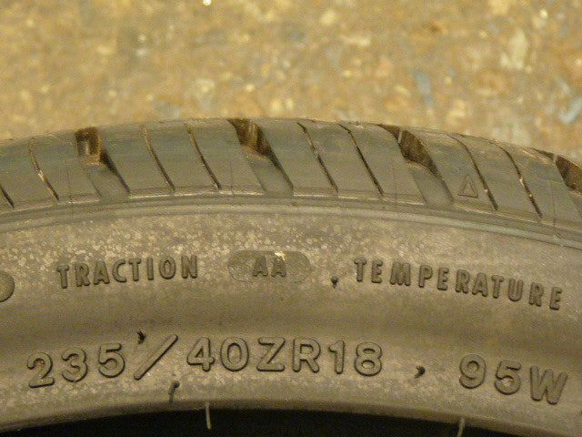 235/40/R18 Used Tires as Low as $50 - Tires and Engine Performance