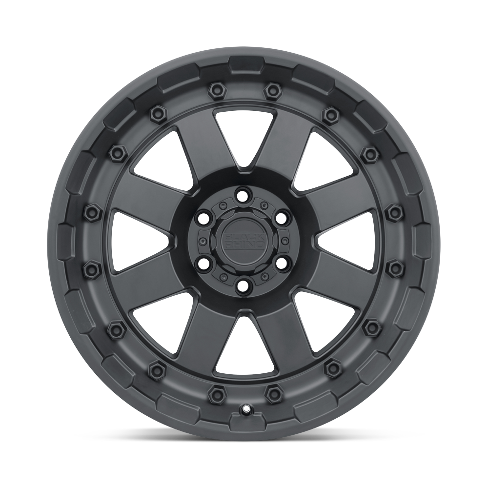 Black Rhino CLEGHORN 18X9 6 8X170/8X170 MATTE BLACK