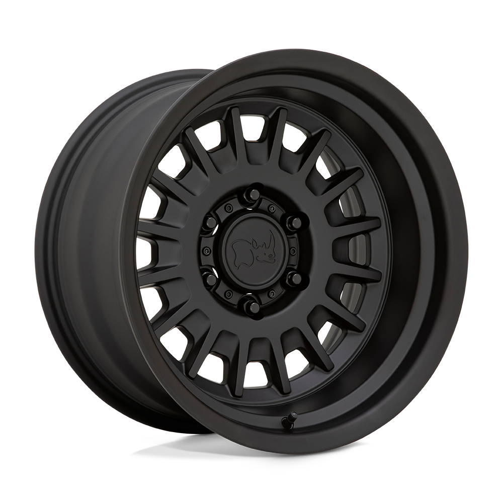 Black Rhino ALISO 17X8 0 6X139.7/6X5.5 MATTE BLACK