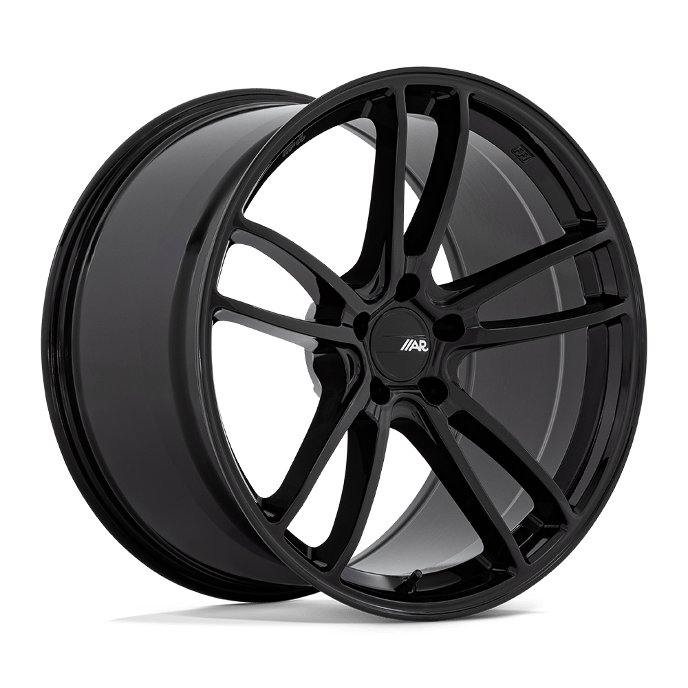 AMERICAN RACING AR941 MACH FIVE 20X10 22 5X120 GLOSS BLACK
