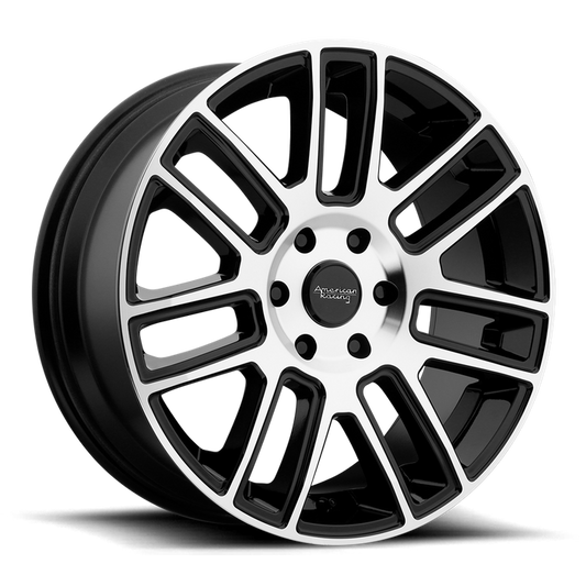 American Racing AR915 22X9 30 6X135/6X135 Gloss Black Machined