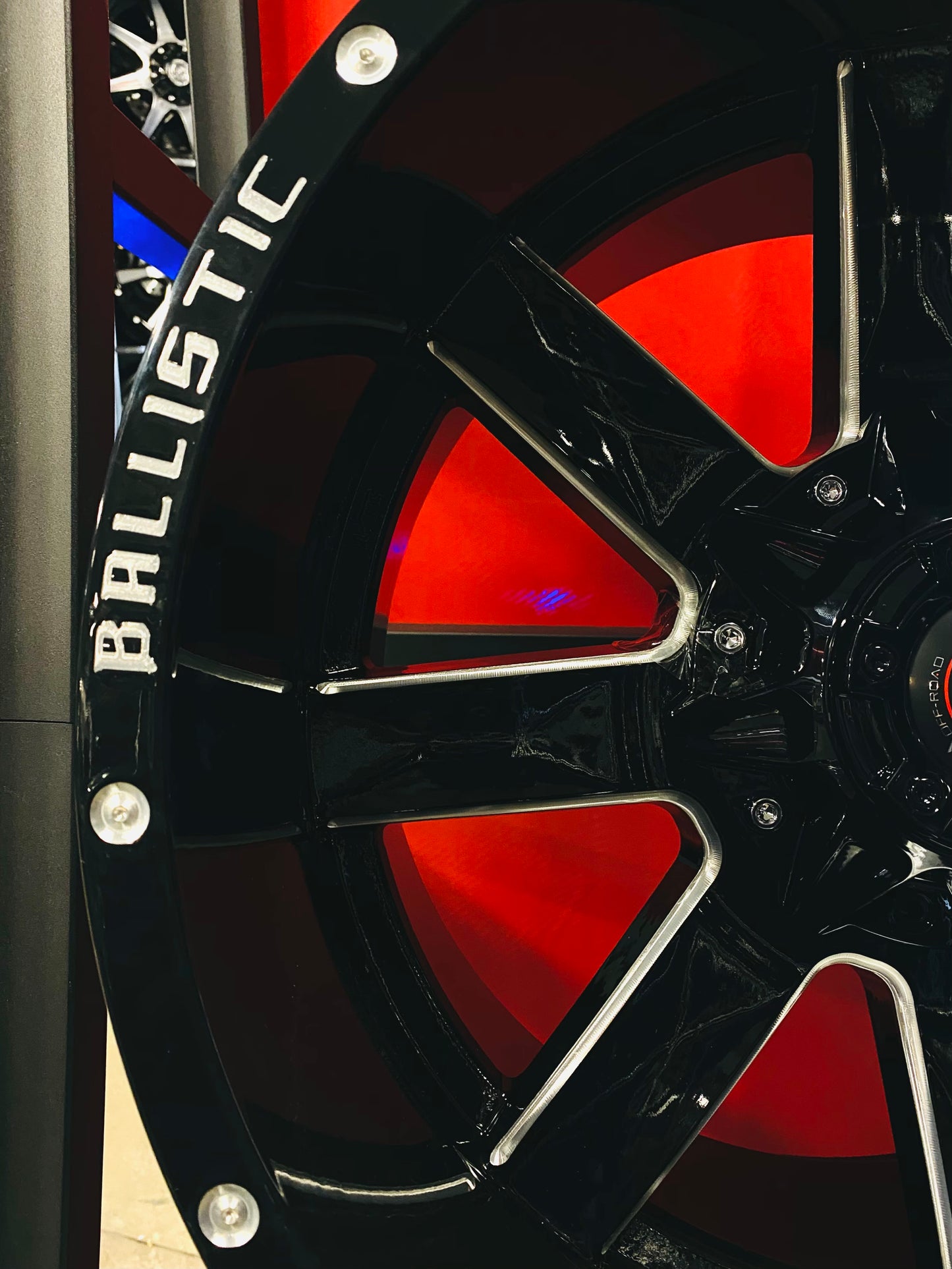 Ballistic 959 Rage Gloss Black Milled - Tires and Engine Performance