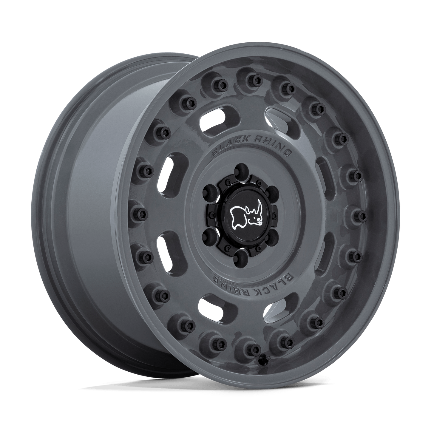 Black Rhino AXLE 18X9.5 6 8X165.1/8X6.5 BATTLESHIP GRAY