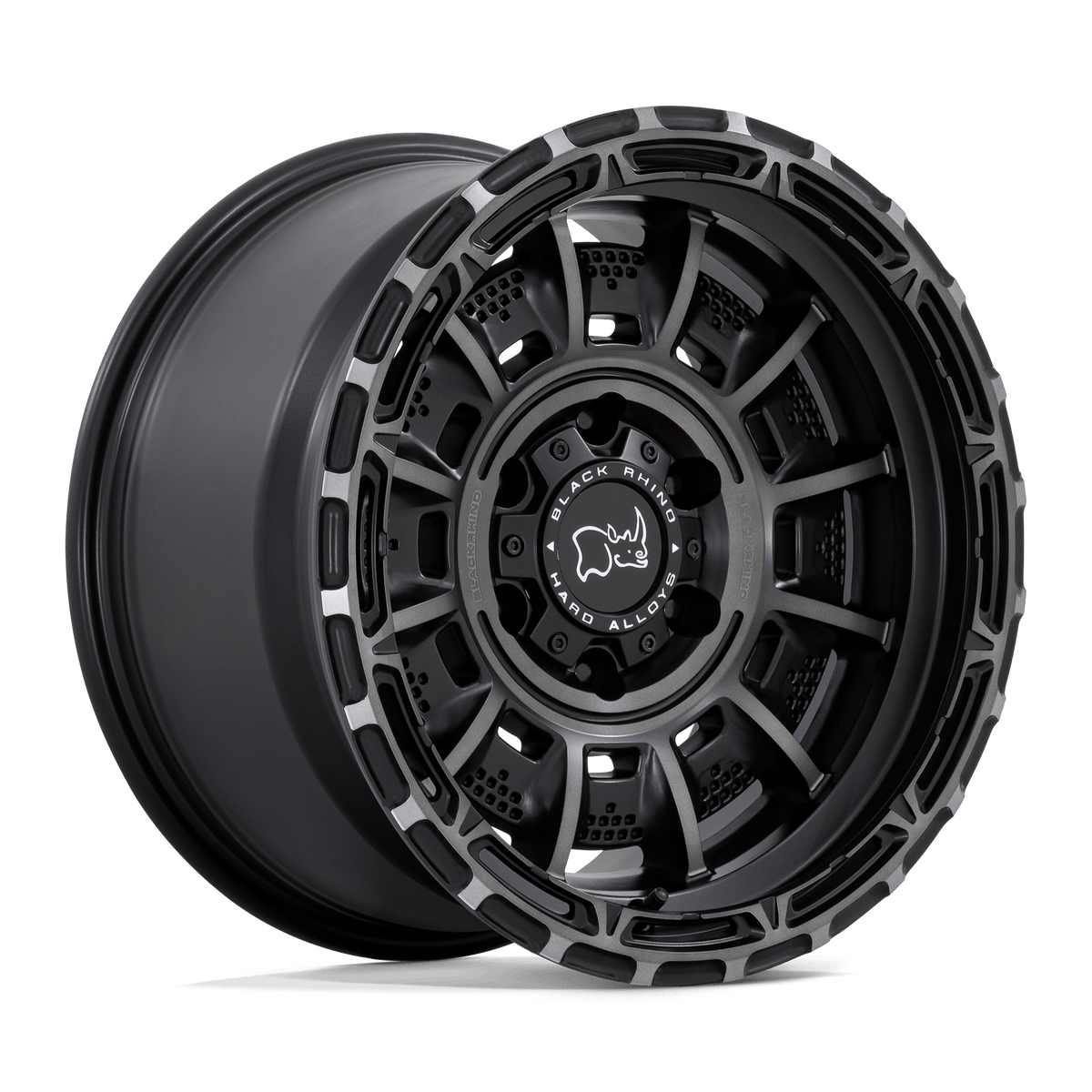 BLACK RHINO LEGION 20X10 -18 5X139.7 MATTE BLACK GRAY TINT