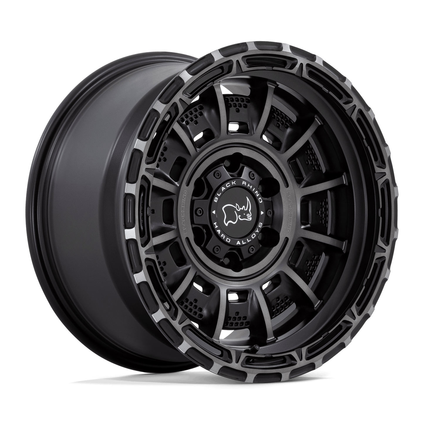 BLACK RHINO LEGION 17X9 0 6X139.7 MATTE BLACK GRAY TINT