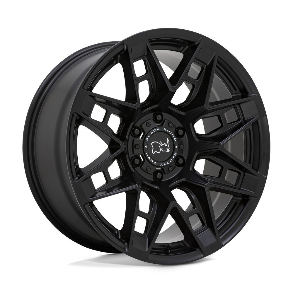 Black Rhino CAPROCK 17X8.5 0 6X135/6X135 MATTE BLACK