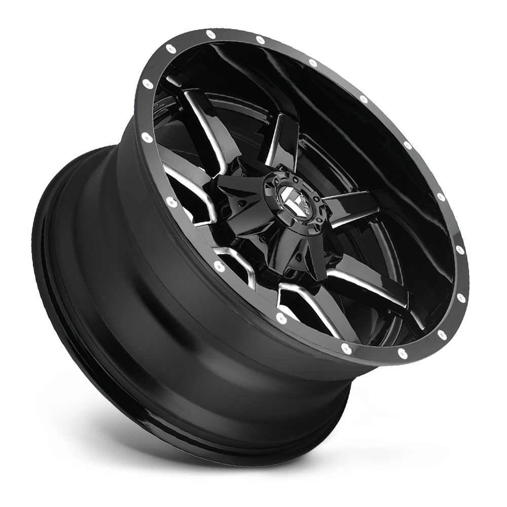 MAVERICK 17x9 5x114.30/5x127.00 GLOSS BLACK MILLED (-12 mm) - Tires and Engine Performance