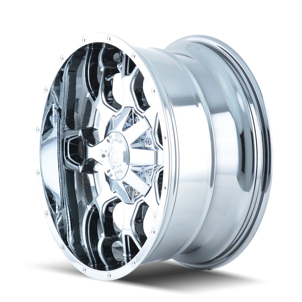 Mayhem 8015 Warrior 20x9 0 8x180 Chrome - Tires and Engine Performance