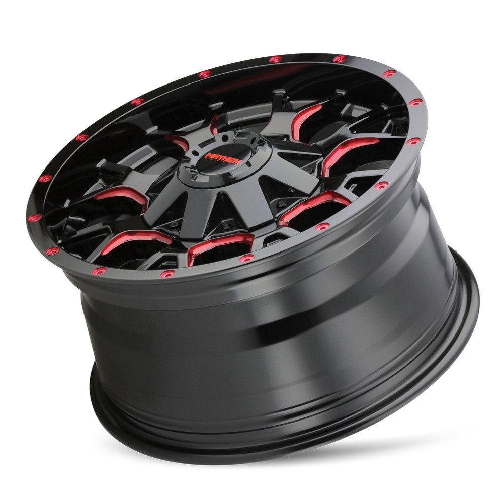 Mayhem 8015 Warrior 20x10 -25 6x135/6x139.7(6x5.5) Prism Red - Tires and Engine Performance