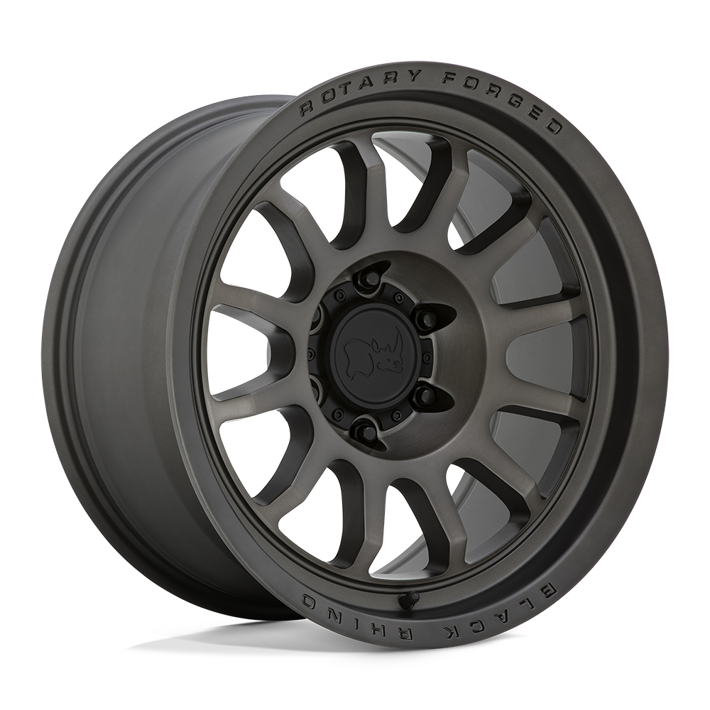BLACK RHINO RAPID 20X8.5 0 6X114.3 MATTE BRUSHED GUNMETAL