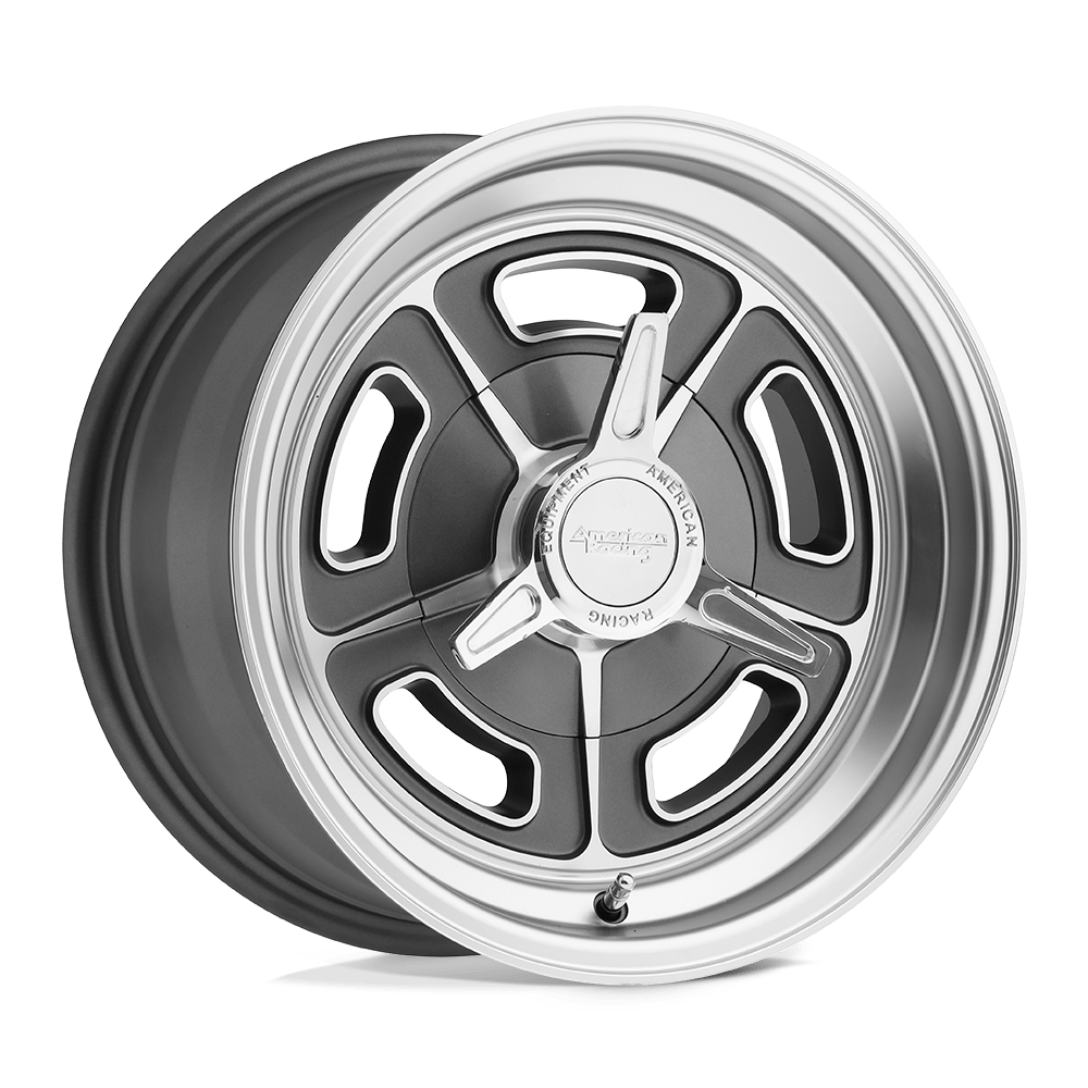 American Racing Vintage VN502 15X7 0 5X114.3/5X4.5 Mag Gray Machined