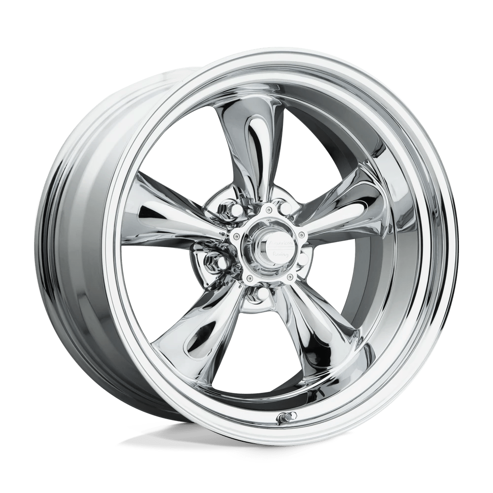 American Racing Vintage VN615 TORQ THRUST II 1 PC 18X7 6 BLANK/BLANK Chrome