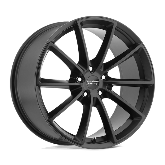 American Racing Vintage VN806 FAST BACK 20X9 40 5X114.3/5X4.5 Satin Black