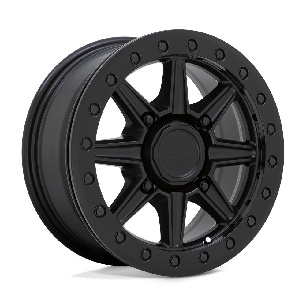 Black Rhino Powersports WEBB UTV BEADLOCK 14X7 36 4X110 MATTE BLACK