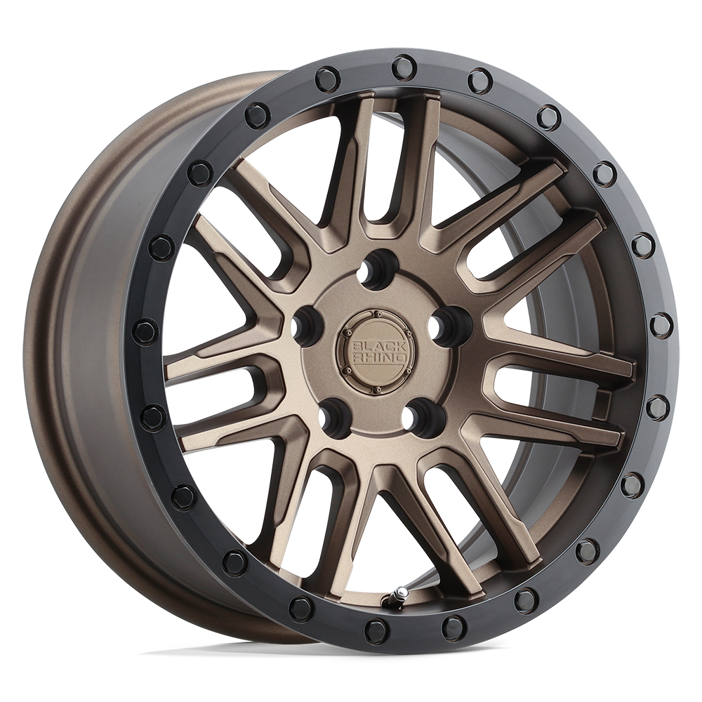 Black Rhino ARCHES 17X8 30 5X108 BRONZE W/ BLACK RING