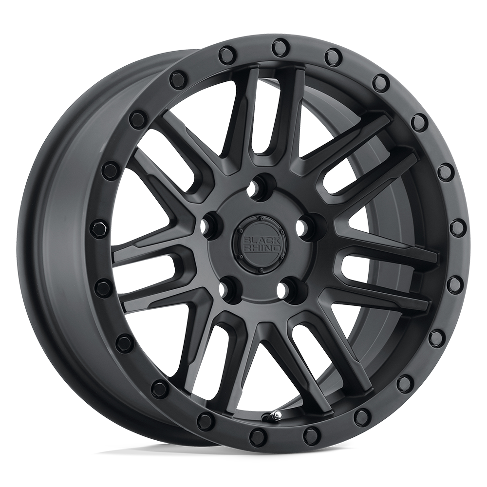 BLACK RHINO ARCHES 18X8 30 5X108 MATTE BLACK C-BORE 76.1