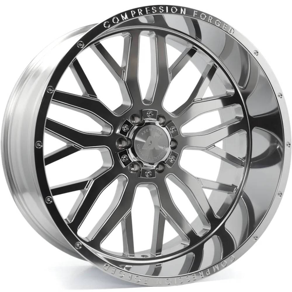 AXE Compression Forged Off-Road AX1.5 24x12 -44 6x135/6x139.7 (6x5.5) Polished - Tires and Engine Performance