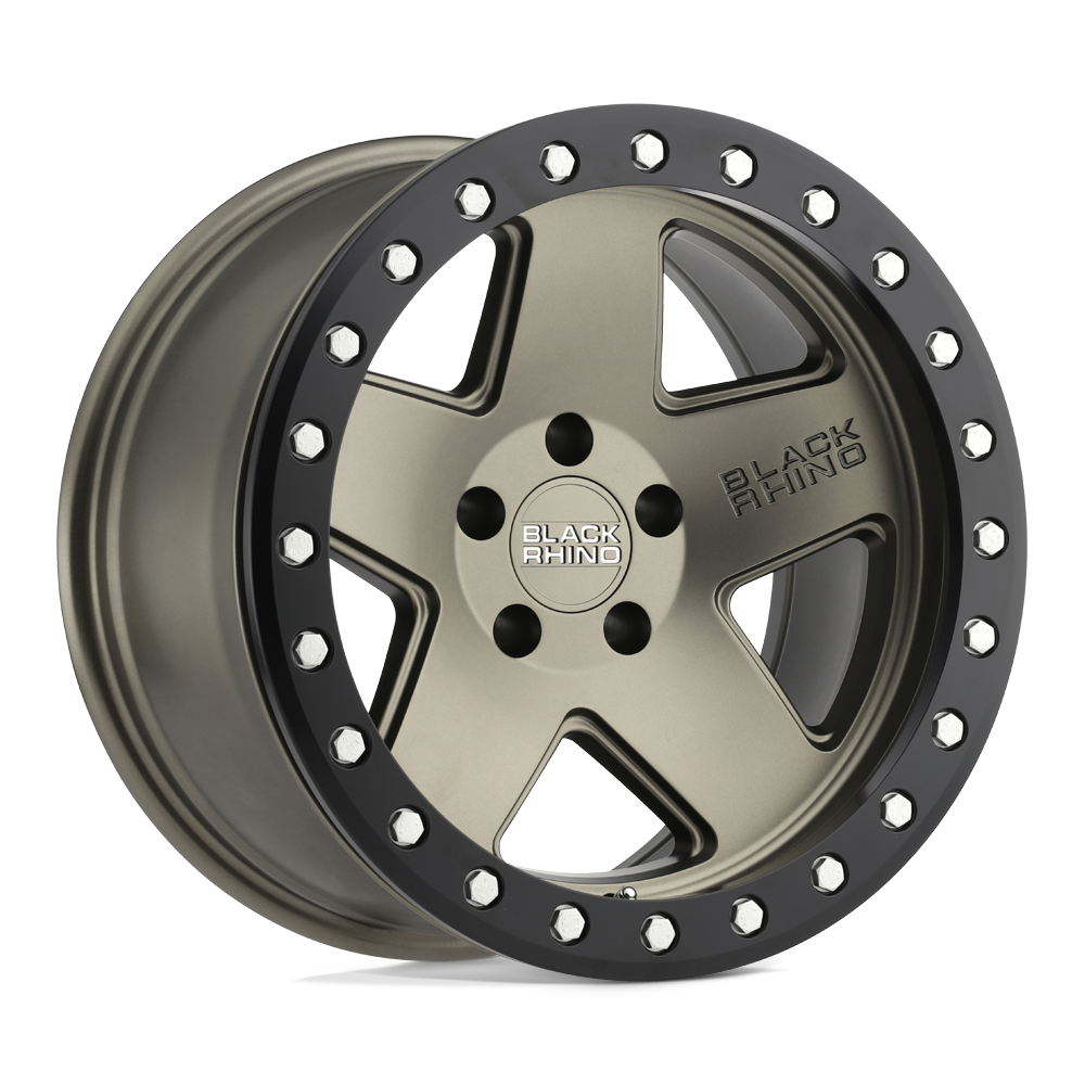 Black Rhino CRAWLER 20X9.5 -18 5X127/5X5.0 MATTE BRONZE W/ BLACK RING