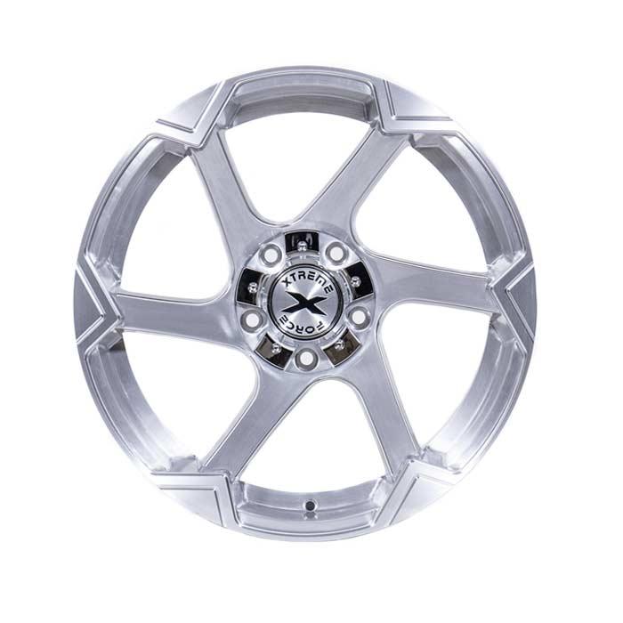 Xtreme Force XF-11 22x12 -51 5X127 (5x5)/5x139.7 (5x5.5) Full Brushed - Tires and Engine Performance