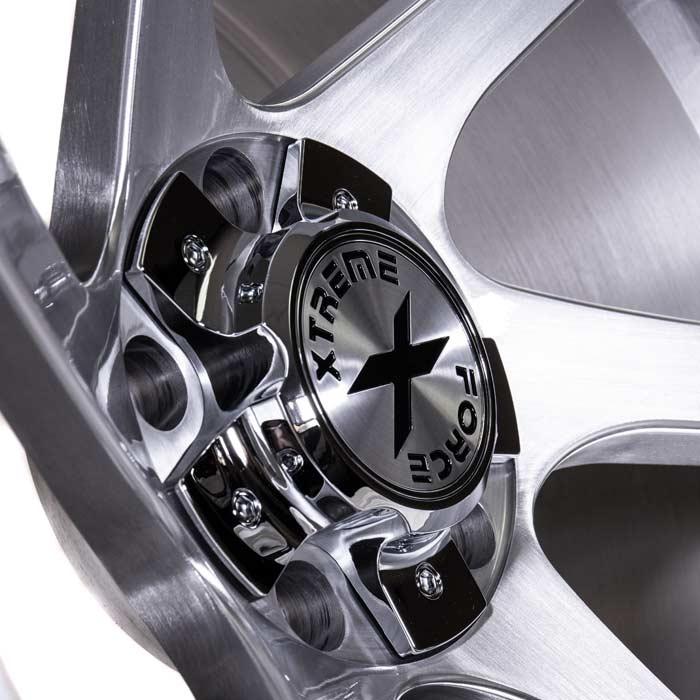 Xtreme Force XF-11 22x12 -51 5X127 (5x5)/5x139.7 (5x5.5) Full Brushed - Tires and Engine Performance