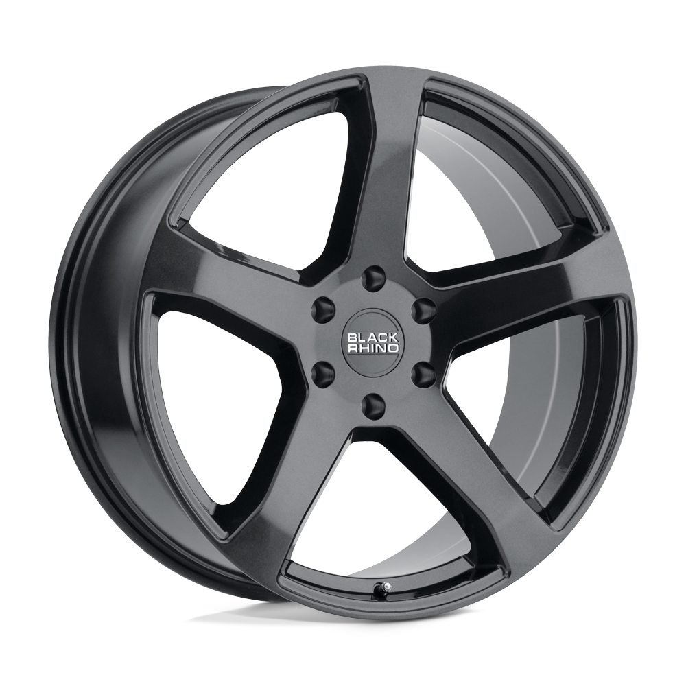 BLACK RHINO FARO 22X10 30 5X127 METALLIC BLACK
