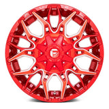 Fuel 1PC D771 TWITCH 20X10 -18 6X135/6X139.7/6X135/5.5 Candy Red Milled