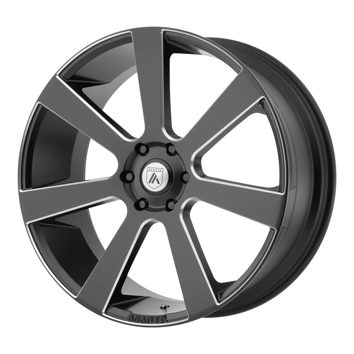 APOLLO 24x9 5x120.65 SATIN BLACK MILLED (15 mm) - Tires and Engine Performance
