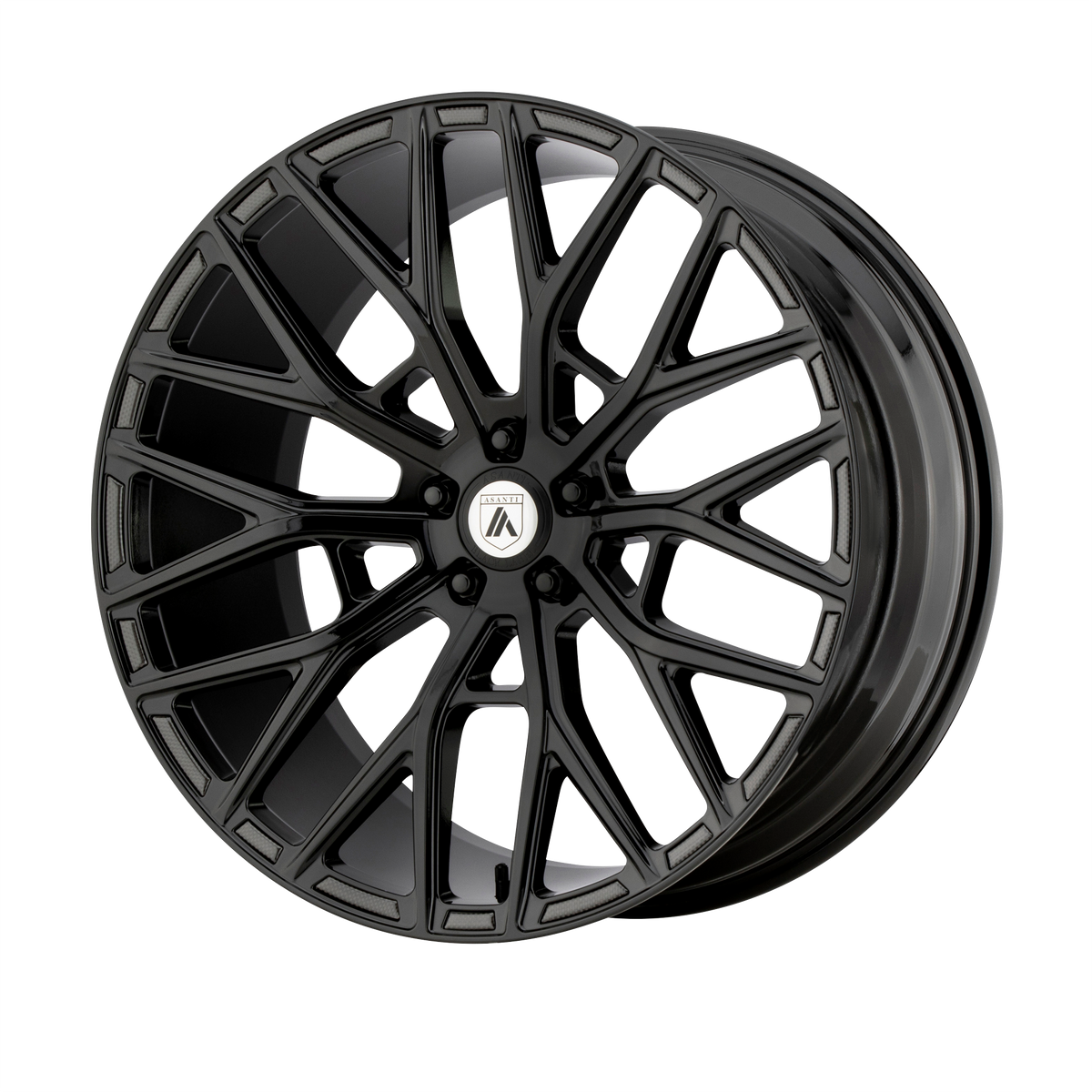 LEO 20x10.5 Blank GLOSS BLACK (20 mm) - Tires and Engine Performance