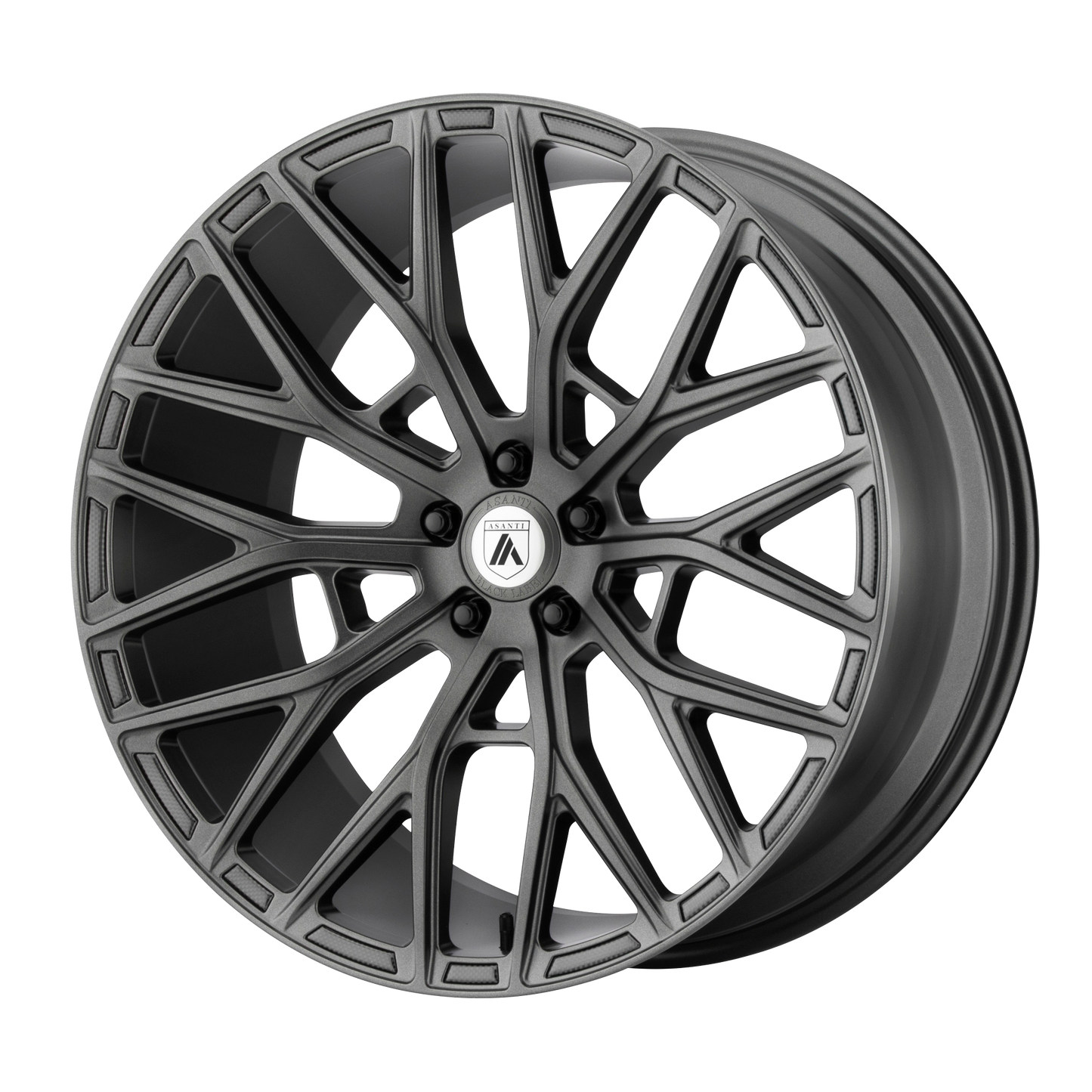 LEO 22x9 Blank MATTE GRAPHITE (15 mm) - Tires and Engine Performance